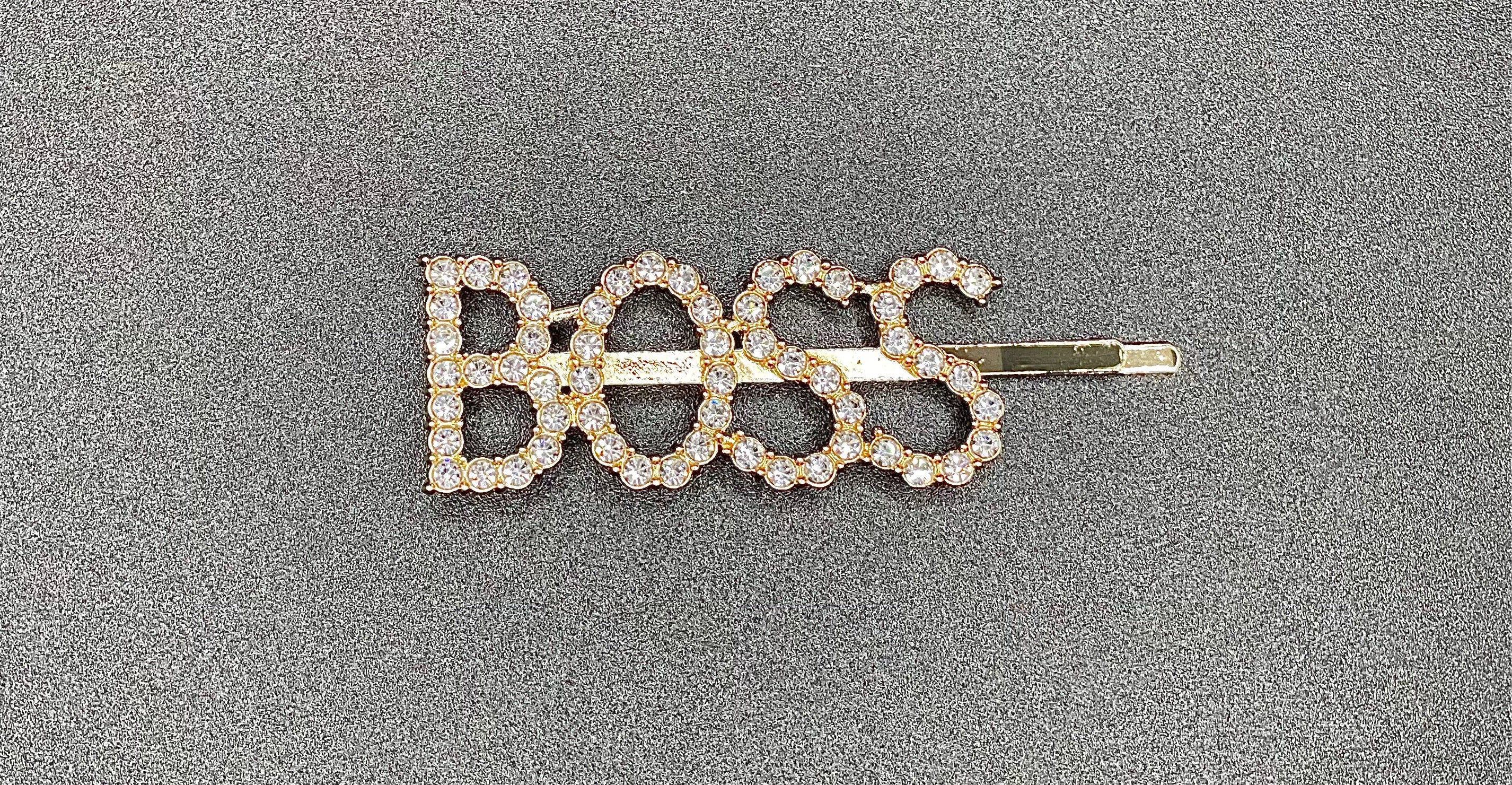 Sparkly Rhinestone Hair Clips